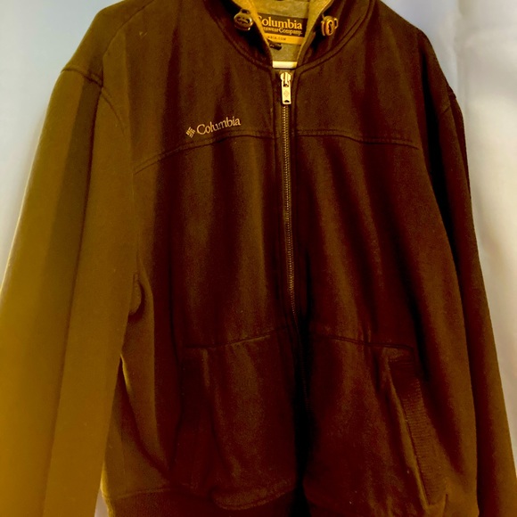 Men’s XL wool Columbia Jacket - Picture 8 of 10